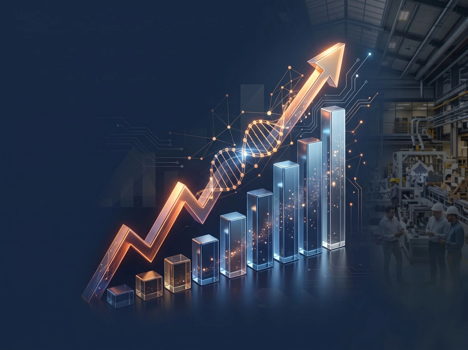 Innovative Business Growth Chart Image for A Middleton Consultancy Ltd